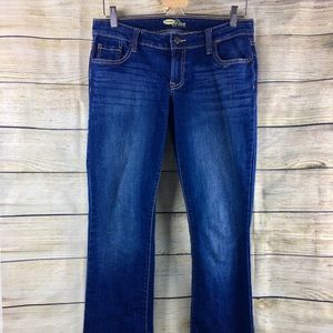 ⬇️Old Navy The Diva Blue Jeans Boot Cut Size 4R